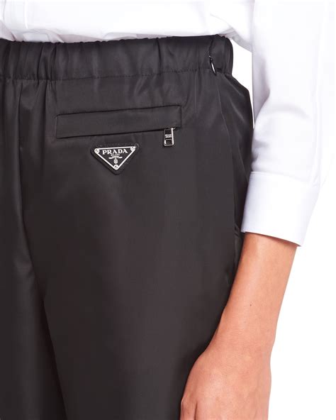 prada gabardine nylon pants mens|prada nylon fabric.